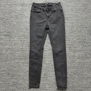 Judy Blue Skinny Fit Jeans Women 9 29 Black Denim Stretch Casual Goth Ankle